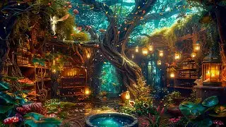 Whimsical Wonders Magical Music | Exotic Flora Forest Ambience ASMR | Fantasy Nature Soundscape