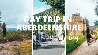 Solo day trip in Aberdeenshire by bus | Crathes Castle, Banchory, Ballater