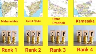 Richest Indian State 💰 💵by GDP in 2025