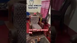 Cheap and best Homestay in Coorg #coorghomestay #coorg #room #hotel #travel #cheapest #madikeritour