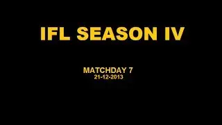 IFL Season IV - Matchday 7