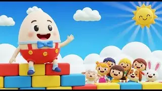 Humpty Dumpty Sat on a Wall | Extended Nursery Rhyme Song for Kids | Fun Cartoon Animation