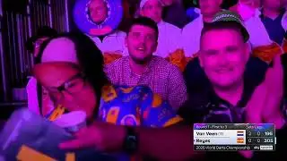 GIAN VAN VEEN V CRISTO REYES HIGHLIGHTS 2026 WORLD DARTS CHAMPIONSHIP ALLY PALLY LONDON UK