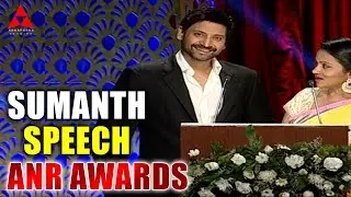 Sumanth Speech For ANR Awards at ANR Awards - ANR Awards