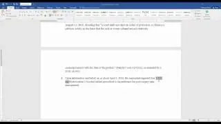 Inserting a Non-Breaking or Hard Space in Word 2016 for PC