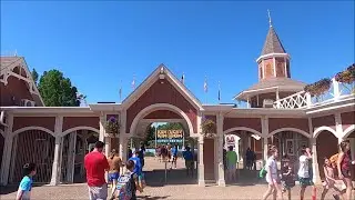 Kentucky Kingdom - The Best Park in the Region!  and T3 is a good ride