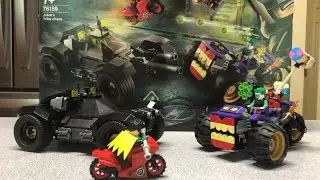 LEGO Joker&rsquo;s Trike Chase Set Review | Set - 76159