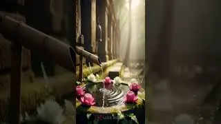 Indian Zen Garden | Sacred Water & Temple Ambience #shorts