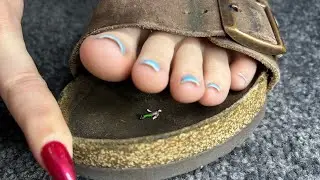 Giantess Feet | Sandal Punishment