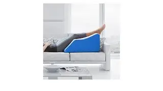 Lounge Doctor Cool Gel Memory Foam Leg Rest with 2 Cover...