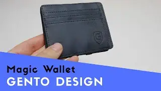GenTo - Magic Wallet aus Leder mit NFC & RFID Schutz