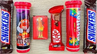 Satisfying Ruby Candy Pops & ASMR Tingles #sweetasmr #candymixing