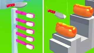 Slice It All Gameplay! Satisfying and Relaxing ASMR Slicing Video NEW UPDATE