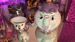 DISNEY (replica) Beauty & the Beast Mrs. Potts and Chip tea set  sooo lovely !!