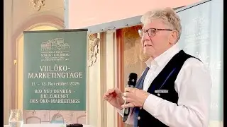 &Ouml;ko-Marketingtage 2025 | Fachvortrag von Dr. Rupert Ebner, Slow Food Deutschland