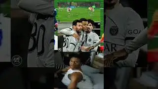 Lionel Messi Made a Beautiful Assist & KylianMbappe Finished in Style to WIN | PSG vs Brest #shorts