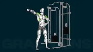 How to do the Cable One Arm Lateral Raise | GrabGains