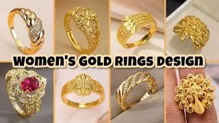 Woman's Gold Rings Design 2026 | Latest Trending Rings Design 