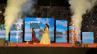 wedding love story moment video // wedding decoration ideas // smoke entry // Pyro Entry 💥