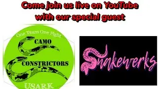 Snake Talk And Show Off With Our Special Guest Andrew From SNAKEWERKS