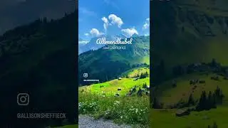 Mountain View&rsquo;s on the Allmendhubel Flower trail #europe #switzerland #travel #hiking #swiss