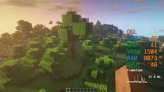 GeForce GTX 1650 -- Intel Core i7-860 -- Minecraft FPS Test BSL