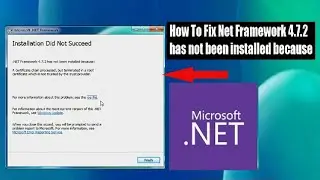 Sửa lỗi cài đặt NET Framework: A certificate chain processed but terminated | PHẠM TIỆN Channel
