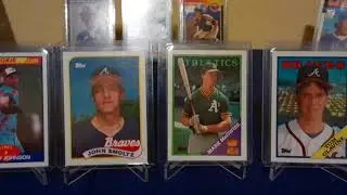 Old School Baseball Card Collection! #oldschoolbaseball #vintagebaseball #oldbaseballcards #baseball