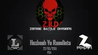 Resaliate Vs Hazbash *Ranked PS4 Zombie Match*