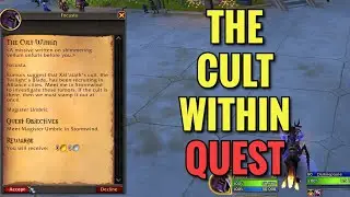 The Cult Within Quest (WoW TWW)
