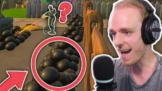 HIJ ZAG ME ECHT NIET! Of wel? - Fortnite: Prop Hunt (met Roedie, Duncan en Harm)