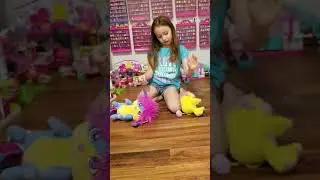 Popples old vrs new Lulu and Potato Chip