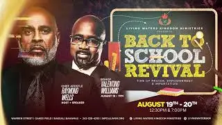 Welcome to our Back 2 School Revival Service