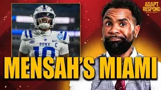 INSTANT REACTION: QB Darian Mensah commits transfer to Mario Cristobal's Miami for HOW MUCH MONEY?!