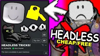 I Tried Every Cheap/FREE Headless Trick & Found The Best One! (ROBLOX Headless Avatar Tricks)