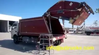 Who is the Manufacturer for 6CBM garbage compactor truck