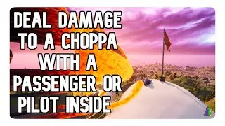 Deal damage to a Choppa with a passenger or pilot inside - Fortnite Challenges (Midas Mission)