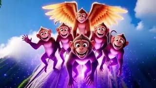 Monkey Baby  angel 🔥#babymonkey #Animal #Animalht