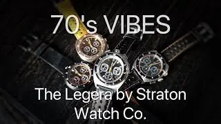 The Straton Legera - 70's Inspired Chronograph!