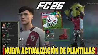 Ya Lleg&oacute; La Actualizaci&oacute;n de Plantillas de FC 26 Que Todos Quer&iacute;an &iexcl;Activaron Todo Lo Nuevo!