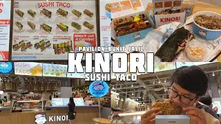 REVIEW KINORI SUSHI TACO @PAVILION BUKIT JALIL | SUSHI TACO PALING VIRAL DI MALAYSIA !