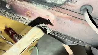 Bill&rsquo;s 1969 Mercury Cougar XR7 Convertible - Front bumper & valance off, chrome pitting