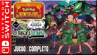 Pokemon Escarlata: La Mascara Turquesa - Juego Completo | 1&ordm; DLC | Espa&ntilde;ol (Switch)