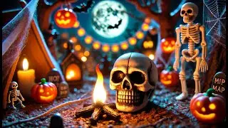 Haunted Campfire Melodies: Halloween Ghost Party