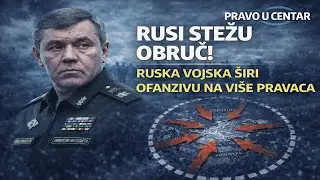 RUSI STEŽU OBRUČ! Ruska vojska &scaron;iri ofanzivu na vi&scaron;e pravaca