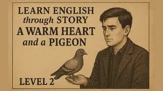 Learn English through Story 🔥 A Warm Heart and a Pigeon | Level 2 English Listening Practice