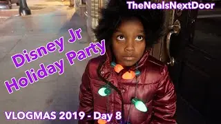 Disney Jr Holiday Party | VLOGMAS 2019 - Day 8