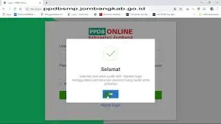 AKTIFASI PIN SISWA PPDB ONLINE 2019 KAB JOMBANG