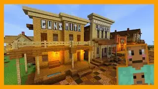 RDR2 Map in Minecraft | Valentine Gunsmith + Law Office