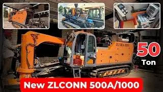 Introducing the ZLCONN 500A/1000 | Advanced Horizontal Directional Drilling Machine